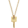 MAMA Compass Key Necklace - Necklaces - 1 - thumbnail