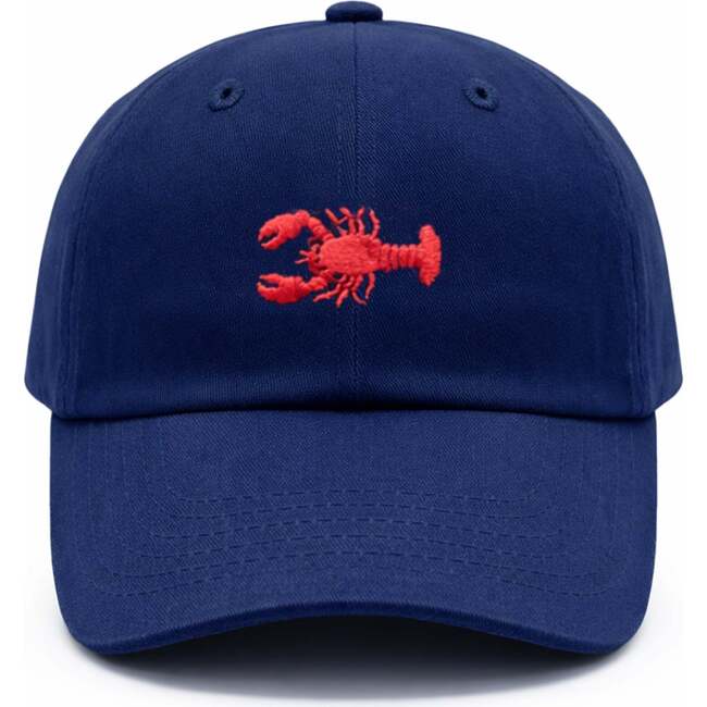 Lobster Baseball Hat, Navy