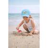 Turtle Bow Baseball Hat, Aqua - Hats - 2