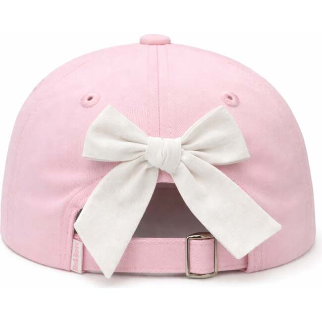 Sister Bow Baseball Hat, Pink - Hats - 4