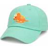 Triceratops Baseball Hat, Green - Hats - 3