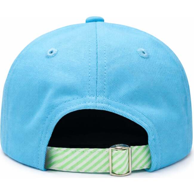 Turtle Baseball Hat, Aqua - Hats - 4