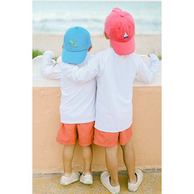 Sailboat Baseball Hat, Red - Hats - 3