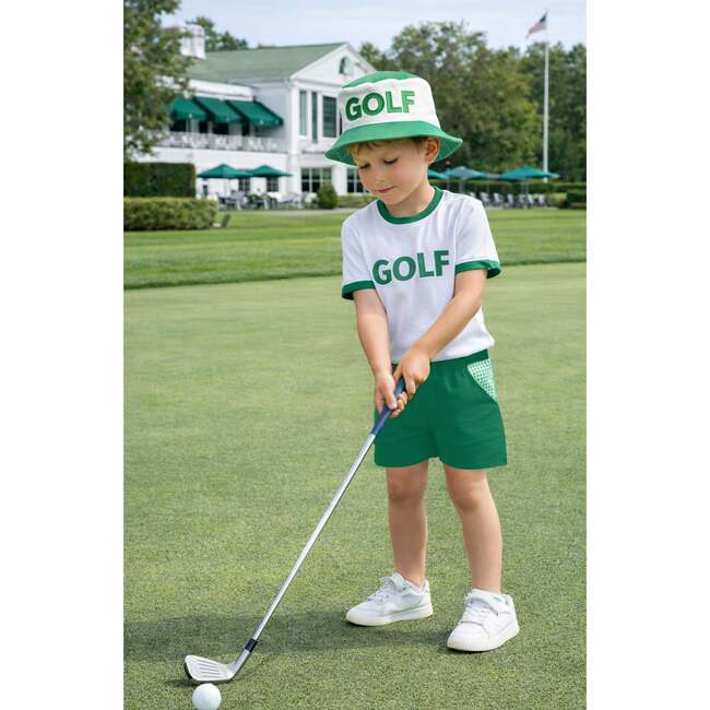 Golf Bucket Hat, Green