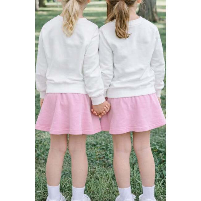 Signature Bow Skort, Pink - Skirts - 4
