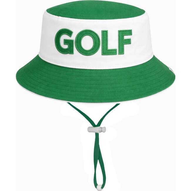 Golf Bucket Hat, Green - Sun Hats - 3