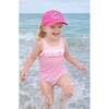 Dolphin Daydream Bow Baseball Hat, Magenta - Hats - 2