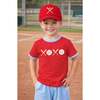Little League Baseball Hat, Red - Hats - 2