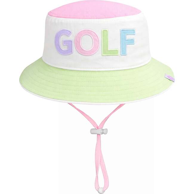 Golf Bucket Hat, Pink - Sun Hats - 3