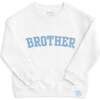 Brother Sweatshirt, White - Sweatshirts - 1 - thumbnail