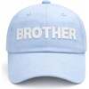 Brother Baseball Hat, Blue - Hats - 1 - thumbnail
