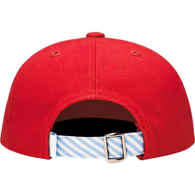 Little League Baseball Hat, Red - Hats - 3