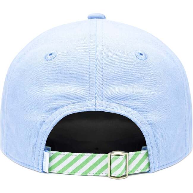 Dog in Golf Cart Baseball Hat, Blue - Hats - 3