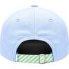 Dog in Golf Cart Baseball Hat, Blue - Hats - 3