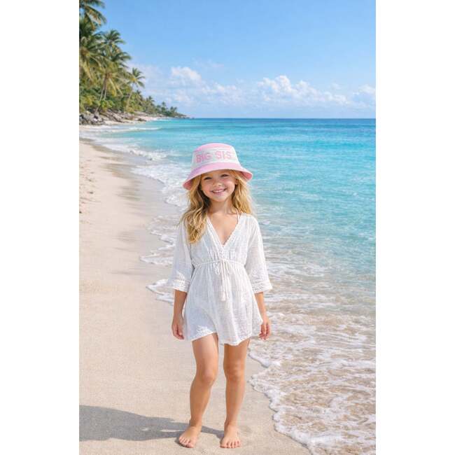 Big Sis Bucket Hat, Pink