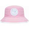 Coastal Crest Bucket Hat, Pink - Sun Hats - 4 - thumbnail