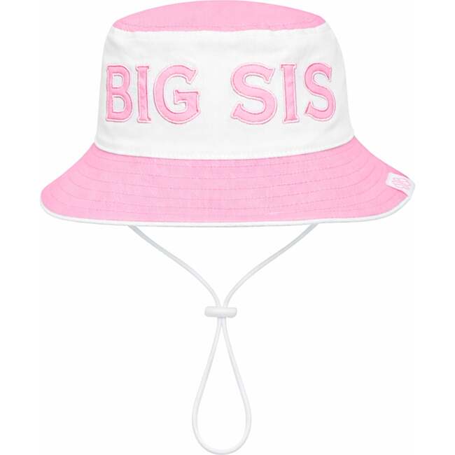 Big Sis Bucket Hat, Pink - Sun Hats - 4