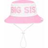 Big Sis Bucket Hat, Pink - Sun Hats - 4 - thumbnail