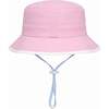 Coastal Crest Bucket Hat, Pink - Sun Hats - 5 - thumbnail