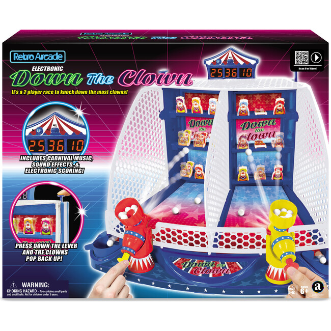 Retro Arcade Electronic: Down the Clown