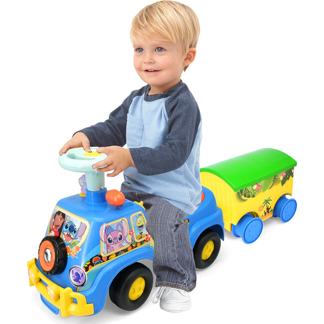 Light 'N' Sounds: Ride-On Camper & Trailer - Stitch