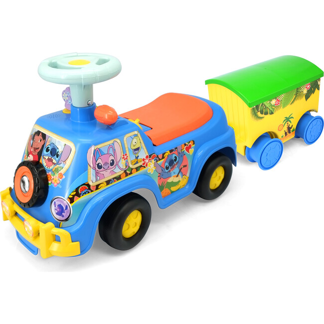 Light 'N' Sounds: Ride-On Camper & Trailer - Stitch - Ride-Ons - 5