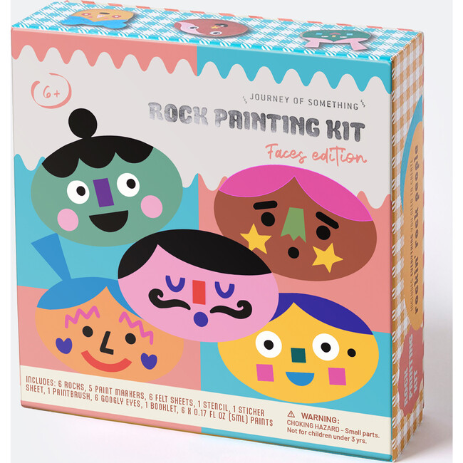 Rock Painting Kit - Faces Edition