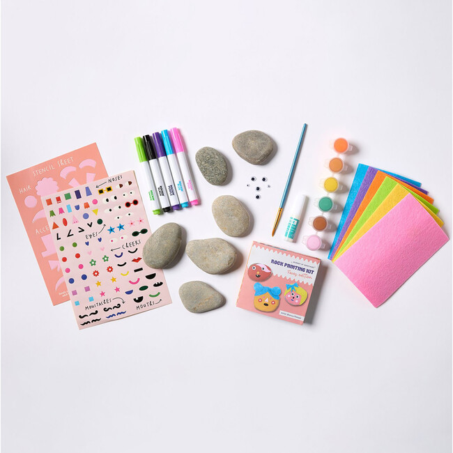 Rock Painting Kit - Faces Edition
