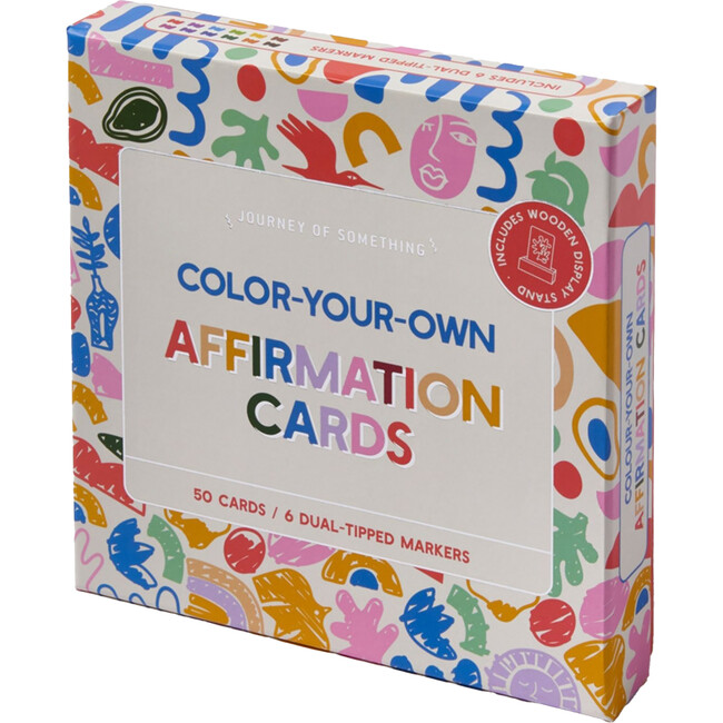 Color Your Own Affirmation Cards