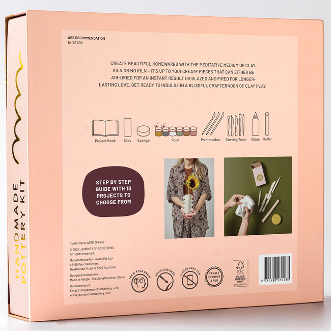 Handmade Pottery Kit - Arts & Crafts - 3