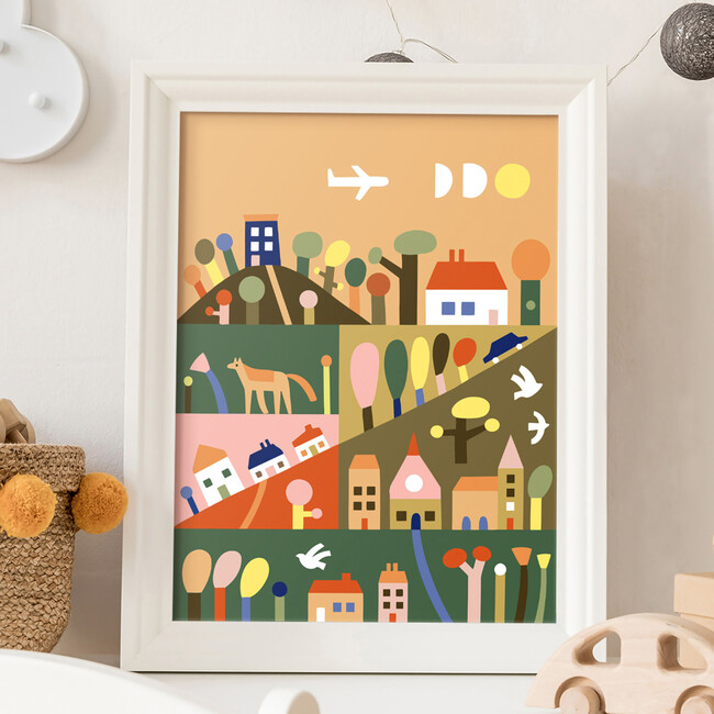 Paint By Numbers - Outside The City - Arts & Crafts - 4