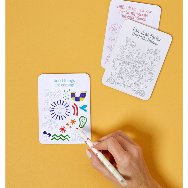Color Your Own Affirmation Cards - Arts & Crafts - 5