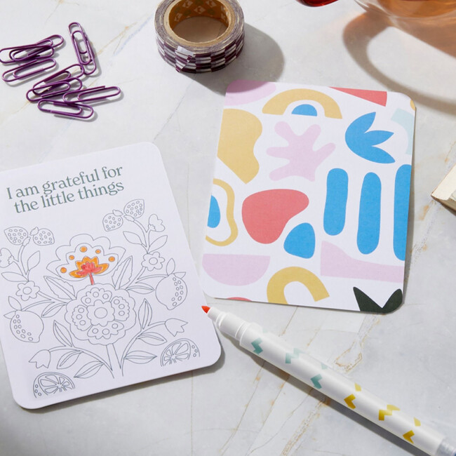 Color Your Own Affirmation Cards - Arts & Crafts - 7