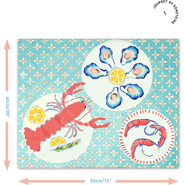 Paint By Numbers - Dining on the Rocks - Arts & Crafts - 8