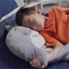 Happy Nappers: Pillow & Sleepy Sack: Med - Grey Shark - Plush - 9