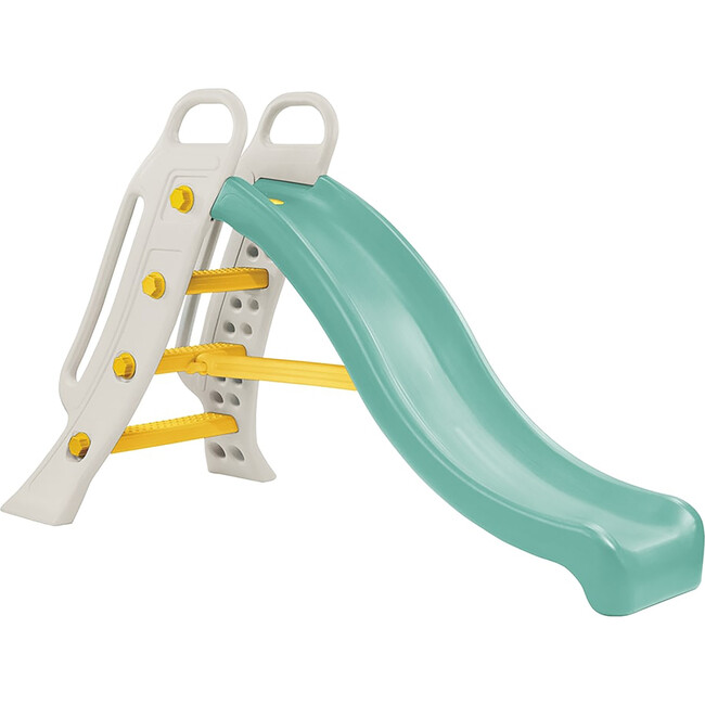 Big Water Slide: Green & White