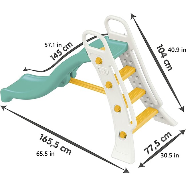Big Water Slide: Green & White - Water Toys - 5