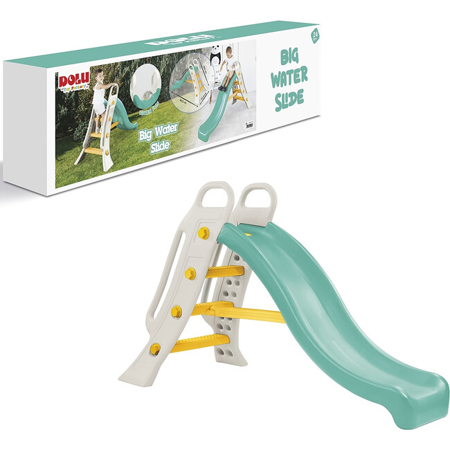 Big Water Slide: Green & White - Water Toys - 7
