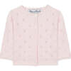 TARTINE ET CHOCOLAT Openwork Knit Baby Cardigan - Rose Pale - Cardigans - 1 - thumbnail