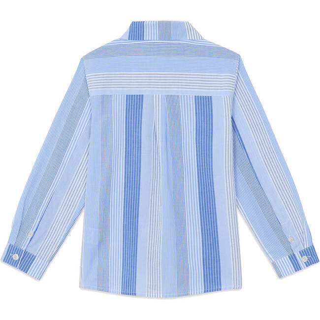 TARTINE ET CHOCOLAT Aegean Striped Shirt - Blue