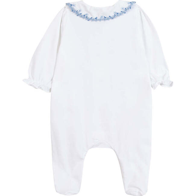 TARTINE ET CHOCOLAT Blue Fleur Embroidered Pajamas