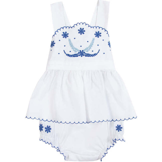 TARTINE ET CHOCOLAT Santorini Embroidered Baby Set