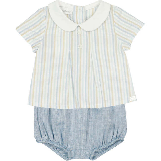 TARTINE ET CHOCOLAT Coastal Stripe Baby Set