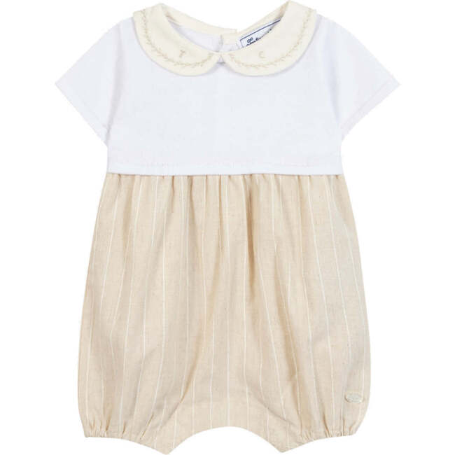 TARTINE ET CHOCOLAT Linen and Cotton Baby Romper