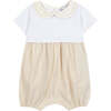TARTINE ET CHOCOLAT Linen and Cotton Baby Romper - Rompers - 1 - thumbnail