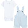 TARTINE ET CHOCOLAT Seersucker Surf Baby Set - Surf Blue - Mixed Apparel Set - 1 - thumbnail