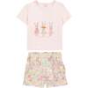 TARTINE ET CHOCOLAT Liberty Bunnies Baby Set - Citrus - Mixed Apparel Set - 1 - thumbnail