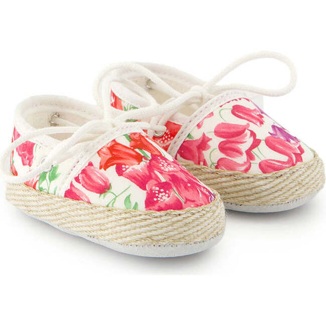 TARTINE ET CHOCOLAT Liberty Baby Espadrilles - Bouganvillier