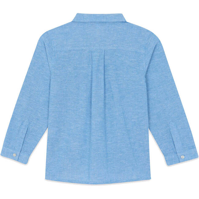 TARTINE ET CHOCOLAT Melange Linen Overshirt - Nuage