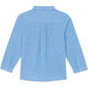 TARTINE ET CHOCOLAT Melange Linen Overshirt - Nuage - Shirts - 2